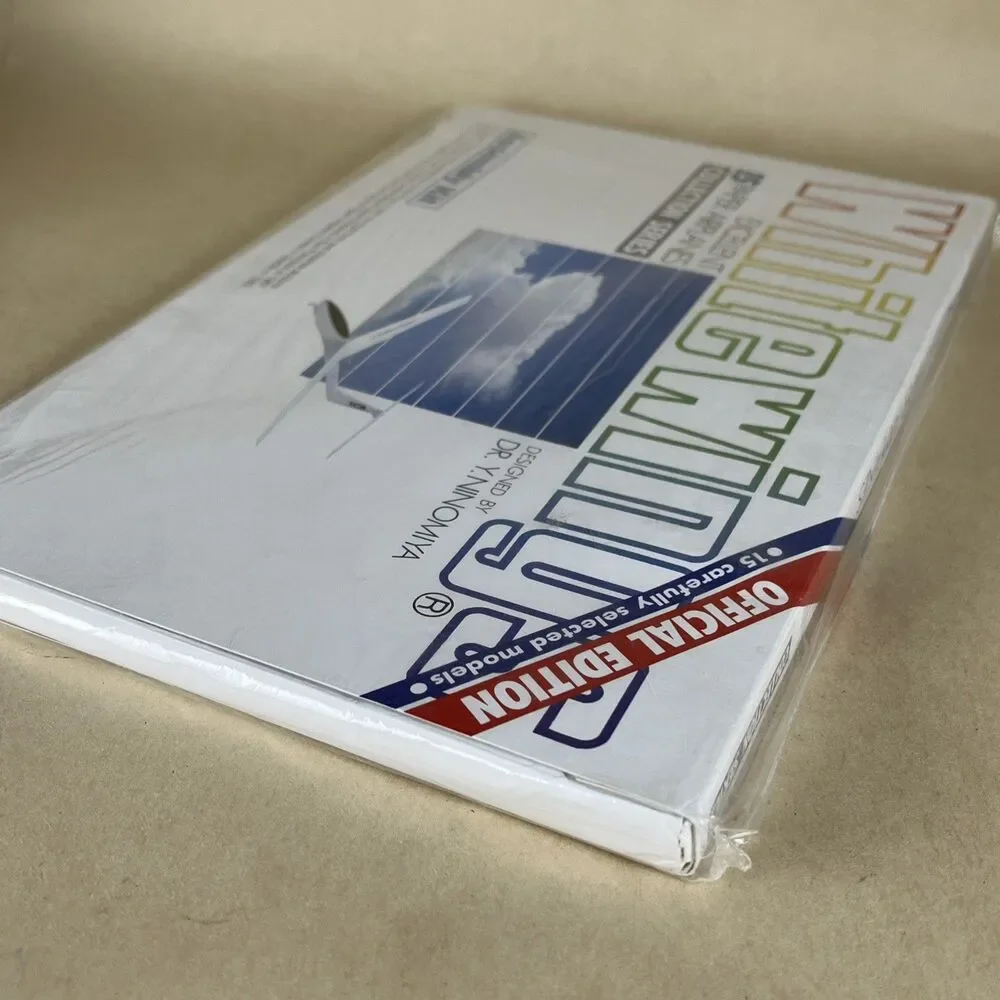 NOS 1986 Whitewings Official Edition Paper‎ Airplane Dr. Y. Ninomiya Collection